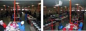 Harness assembly inside the modern premises of SACCS